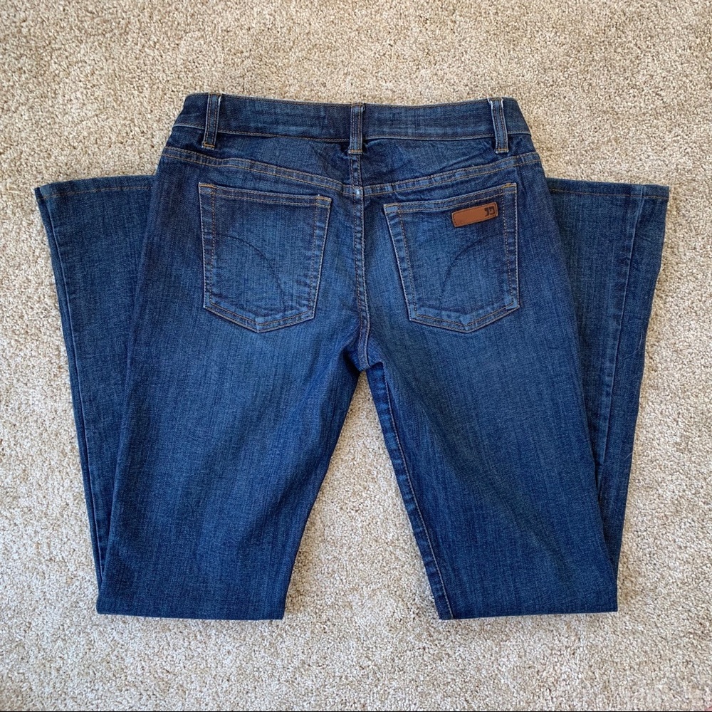 Joe’s medium wash bootcut jeans
